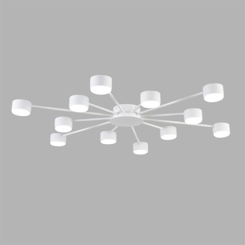 8343/12C COMFI LN26 252 белый, металл Люстра GX53 LED 12*7W 220V TORINA фото 3