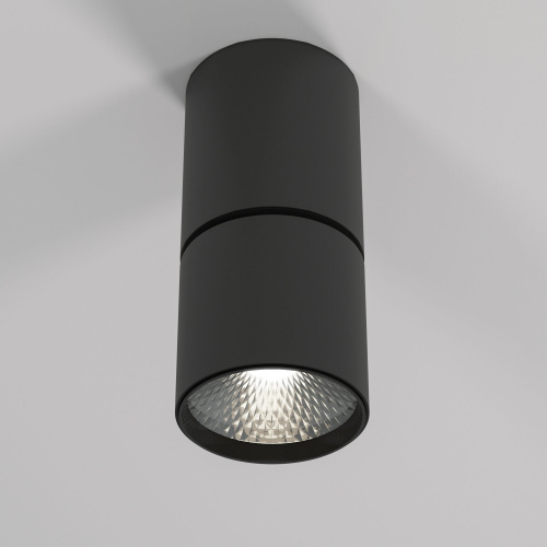 Светильник потолочный поворотный светодиодный Sens 10W 4000K чёрный 25042/LED фото 4 Светильник потолочный поворотный светодиодный Sens 10W 4000K чёрный 25042/LED фото 4
