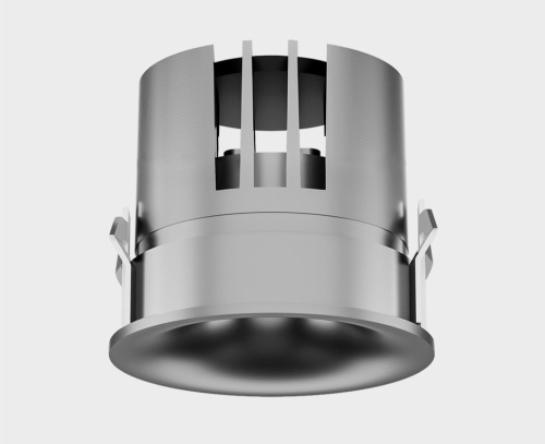 IT014-0208 nickel светильник встраиваемый влагозащищенный фото 3