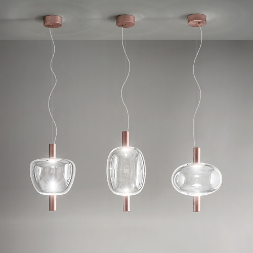 Подвесной светильник Riflesso SP 2 clear/copper фото 7