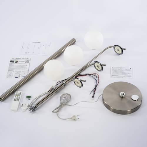 Citilux Адам Смарт CL228A931 RGB LED Умный торшер Матовый Хром фото 12 Citilux Адам Смарт CL228A931 RGB LED Умный торшер Матовый Хром фото 12