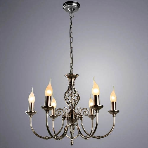 Подвесная люстра Arte Lamp ZANZIBAR A8392LM-6SS фото 2