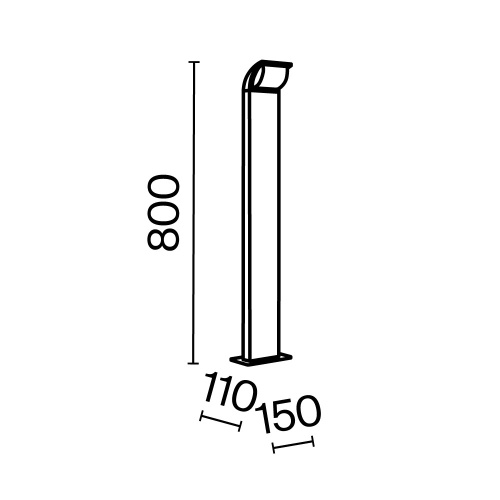Ландшафтный светильник Outdoor O446FL-L7GF3K фото 5