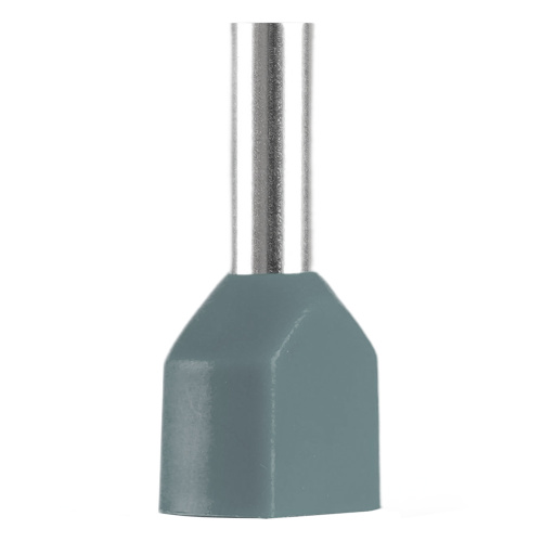 LD406-0508 Наконечник штыревой втулочный изолированный НШВИ(2) 0,5-8 (DIY упаковка 25 шт) фото 3