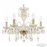 Люстра хрустальная 118/6/165 G Bohemia Ivele Crystal (Богемия Ивеле Кристалл)
