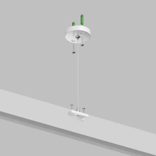 TR2106-WH Подвесное крепление для шинопровода SMART белый фото 4 TR2106-WH Подвесное крепление для шинопровода SMART белый фото 4