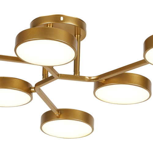 Потолочный светильник Escada 10273/6 LED*72W Champagne gold фото 2 Потолочный светильник Escada 10273/6 LED*72W Champagne gold фото 2