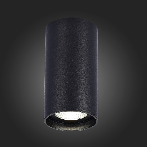 ST157.432.15 Светильник потолочный Черный LED 1*15W 3000K 1 200Lm Ra>90 60° IP44 D75xH140 220-265V Накладные светильники фото 4