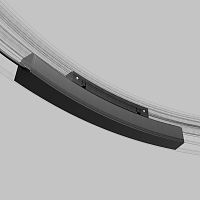 Slim Magnetic Блок питания 100W для радиусного шинопровода черный Ø 800mm 95055/00 95055/00