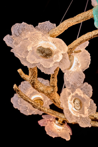 Люстра подвесная Sauvage FL1098-16P фото 2