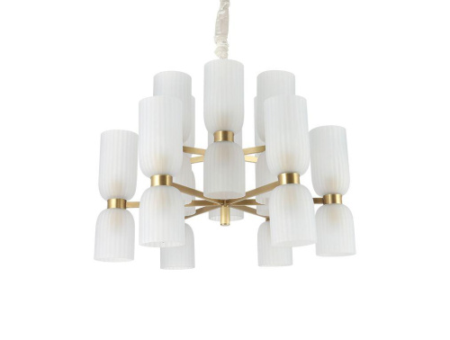 Подвесная люстра Newport 3646+6/C brass М0068541 фото 2 Подвесная люстра Newport 3646+6/C brass М0068541 фото 2