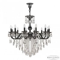 Люстра бронзовая 72101/12/300 B BMN Bohemia Ivele Crystal (Богемия Ивеле Кристалл)