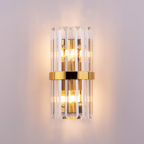 Бра Cloyd MILLOM-A W2 / выс. 32 см - золото (арт.20137) фото 2 Бра Cloyd MILLOM-A W2 / выс. 32 см - золото (арт.20137) фото 2