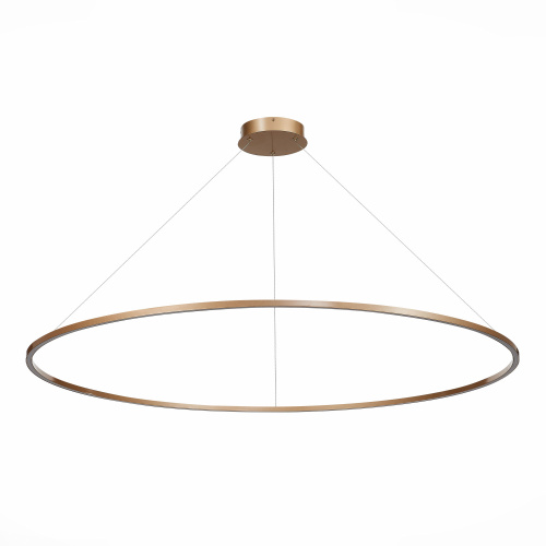 ST605.243.72 Светильник подвесной ST-Luce Золотистый/Белый LED 1*72W 4000K Подвесные светильники фото 3