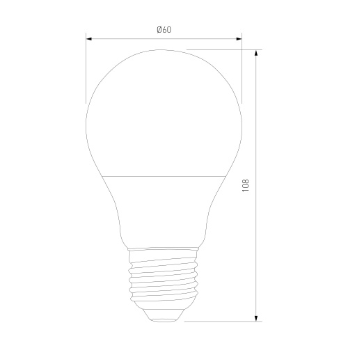 Светодиодная лампа Classic LED D 7W 4200K E27 А60 BLE2766 фото 2 Светодиодная лампа Classic LED D 7W 4200K E27 А60 BLE2766 фото 2