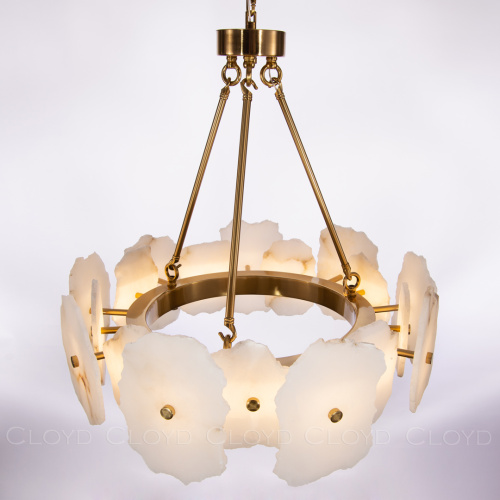 Люстра Cloyd KNOSS-A C1 / Ø60 см - алебастр - латунь (арт.10919) Люстра Cloyd KNOSS-A C1 / Ø60 см - алебастр - латунь (арт.10919)