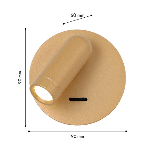 Настенный светильник techno-led Favourite 4498-1W Сайд/Bedside фото 2 Настенный светильник techno-led Favourite 4498-1W Сайд/Bedside фото 2