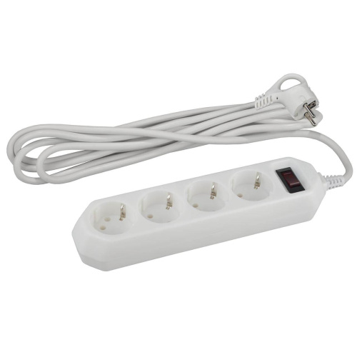 Сетевой фильтр ЭРА USF-M-4es-1.5m-W Б0019741 Сетевой фильтр ЭРА USF-M-4es-1.5m-W Б0019741