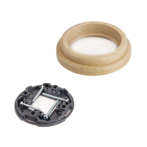 Рамка на 1 пост светлый бук W0015224 фото 2