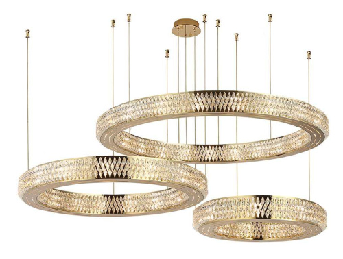 Горизонтальная композиция Newport 8560 из трех колец золото №187 S8560_187G Горизонтальная композиция Newport 8560 из трех колец золото №187 S8560_187G