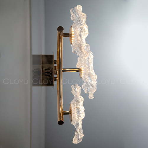 Бра Cloyd SHAMBALA-B W3 / выс. 45 см - золото (арт.20395) фото 2 Бра Cloyd SHAMBALA-B W3 / выс. 45 см - золото (арт.20395) фото 2