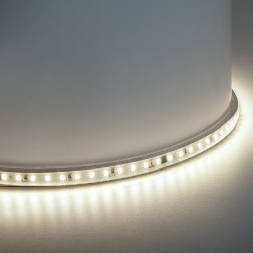 Светодиодная LED лента Feron LS710, 120SMD(2835)/м 10Вт/м 220V длина 25м, 4000K, IP65,  с 1 сетевым шнуром, 2 заглушками, 2 коннекторами в комплекте фото 2