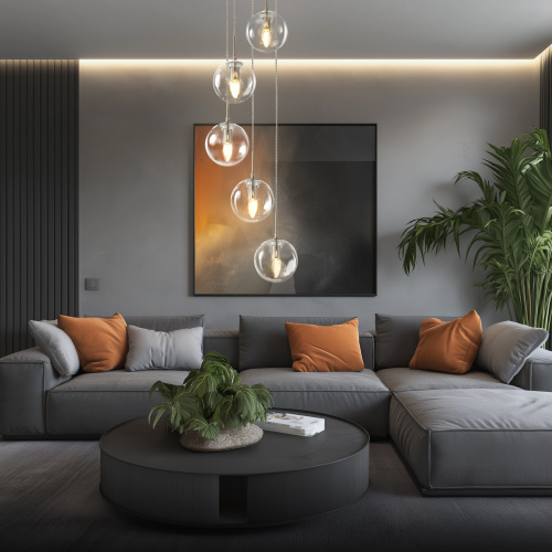 Citilux Томми CL102051 Подвесной светильник Матовый Хром фото 9 Citilux Томми CL102051 Подвесной светильник Матовый Хром фото 9