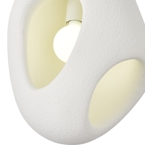 SL1522.543.01 Светильник подвесной ST-Luce белый/белый E27 1*60W WABI SABI фото 3