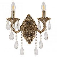 Бра с хрустальными подвесками AL7801B10/2/175 B GB Bohemia Ivele Crystal (Богемия Ивеле Кристалл)