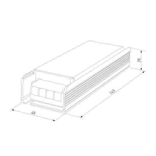 Блок питания для светодиодной ленты 24 В 100W Трансформатор 24V 100W фото 3 Блок питания для светодиодной ленты 24 В 100W Трансформатор 24V 100W фото 3