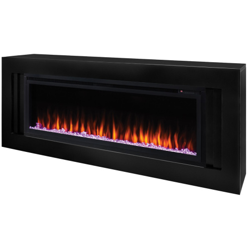Электрокамин RealFlame Stockholm 50 BLM черный с очагом Saphir 50 фото 3