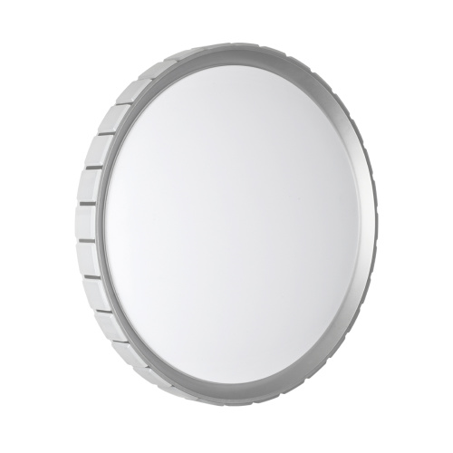 7696/ELN PALE SN 90 Светильник пластик/серебристый LED 76Вт 3000/4000/6000К D495 IP43 CCT KUPI SILVER
