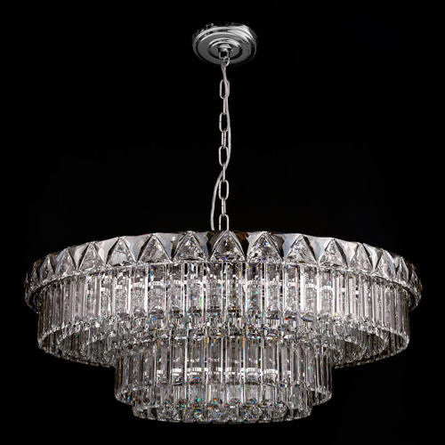 Люстра подвесная Normandie Chrome FL1085-21P Люстра подвесная Normandie Chrome FL1085-21P