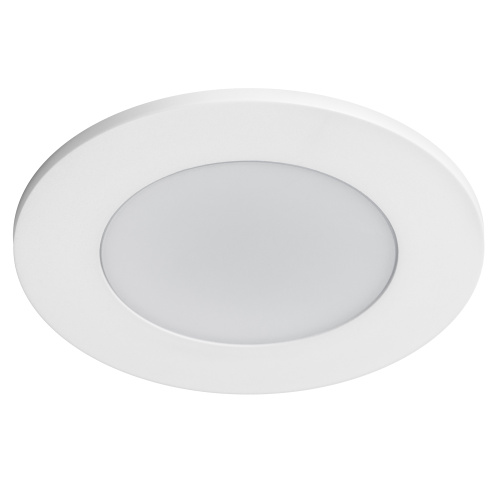 012916 Рамка (светильник) PVC д/LED-модулей 941хх и LED-ламп D50мм PIANO ROUND БЕЛЫЙ IP65 012916 Рамка (светильник) PVC д/LED-модулей 941хх и LED-ламп D50мм PIANO ROUND БЕЛЫЙ IP65