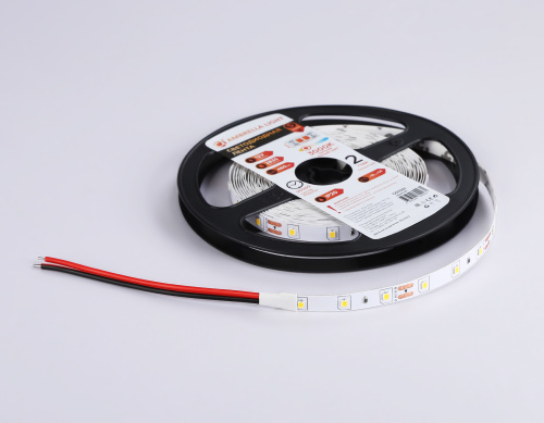 Светодиодная лента 12В 2835 60Led 4.8Вт/м 3000K IP20 5м фото 7