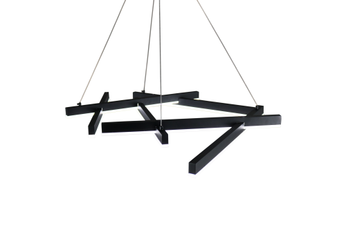Подвесной светильник черный LED 65Вт 85см Zortes AVEN ZRS.01243.02 фото 4