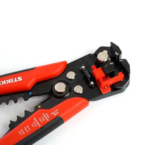 Автоматический многофункциональный инструмент для зачистки кабеля (стриппер) STEKKER, 0,5-6мм, WSC-001 фото 3