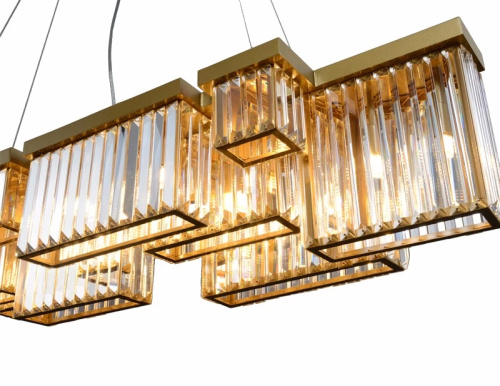 Люстра Broadway brushed ti-gold фото 2 Люстра Broadway brushed ti-gold фото 2