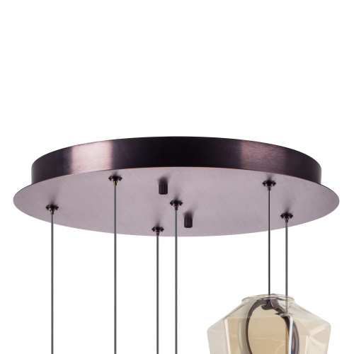 796169 Люстра CARAMELLO LED 6х6W 700LM КОФЕЙНЫЙ/МУЛЬТИКОЛОР 3000K фото 12 796169 Люстра CARAMELLO LED 6х6W 700LM КОФЕЙНЫЙ/МУЛЬТИКОЛОР 3000K фото 12
