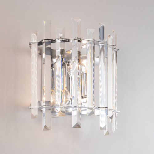 Citilux Ингвар CL334321 Бра хрустальное Хром фото 9 Citilux Ингвар CL334321 Бра хрустальное Хром фото 9