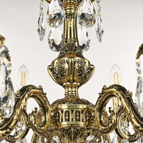 Люстра с хрустальными подвесками AL79101/6/175 A GB Bohemia Ivele Crystal (Богемия Ивеле Кристалл) фото 2