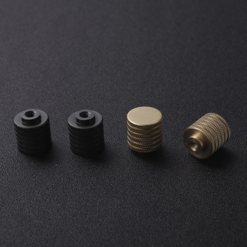 Ручка-кнопка HK001 black фото 4 Ручка-кнопка HK001 black фото 4