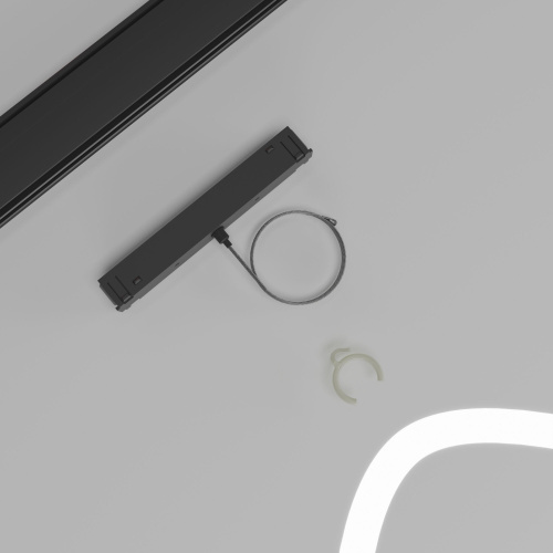 Коннектор для шинопровода черный Full light Slim Magnetic 85102/00 фото 6