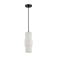 5017/1 MODERN ODL23 405 черный/белый матовый металл/стекло Подвес E14 1*40W PIMPA