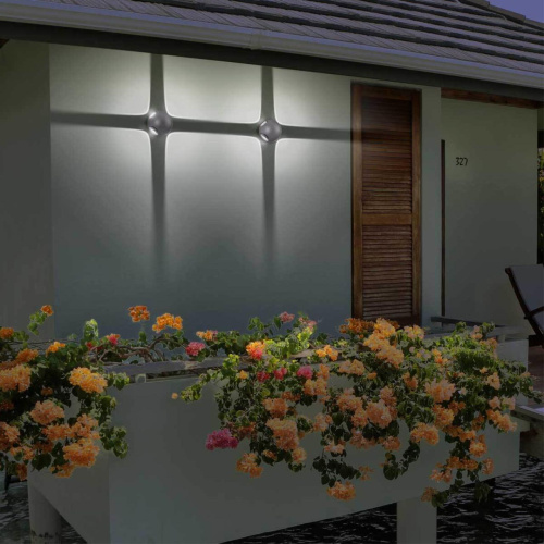 358464 STREET NT20 738 темно-серый  Ландшафтный настенный св-ник IP54 LED 4000K 12W 85-265V  CALLE фото 4