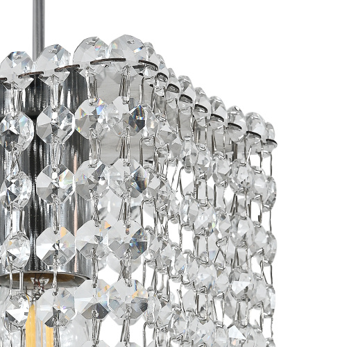 Подвесной светильник Escada 2107/1S E27*60W Chrome фото 3