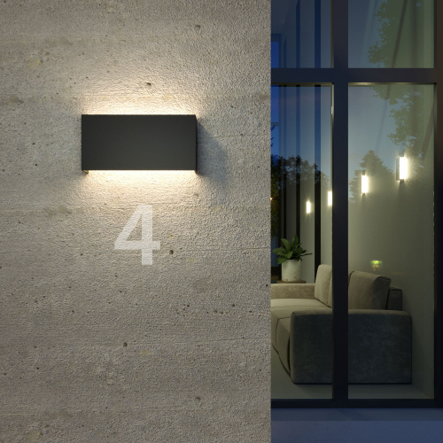 Уличный светодиодный светильник GOLF 1705 TECHNO LED графит фото 3 Уличный светодиодный светильник GOLF 1705 TECHNO LED графит фото 3