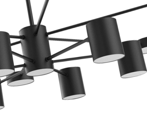 Подвесная светодиодная люстра Kink Light Мекли 07649-13D,19 фото 2