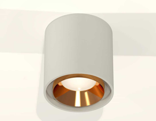 Комплект накладного светильника Ambrella light Techno Spot XS7724004 SGR/PYG серый песок/золото желтое полированное (C7724, N7034) фото 2
