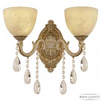 Бра с хрустальными подвесками AL7801B10/2/175 B WMG P1 U Pair Bohemia Ivele Crystal (Богемия Ивеле Кристалл)